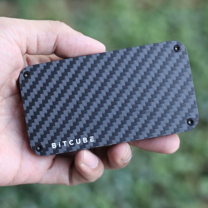 Bitcube: Fast NVMe SSD Enclosure - Carbon Fiber